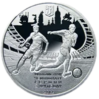 Фінальний турнір чемпіонату Європи з футболу 2012. Місто Київ, 10 грн, 2011 — реверс