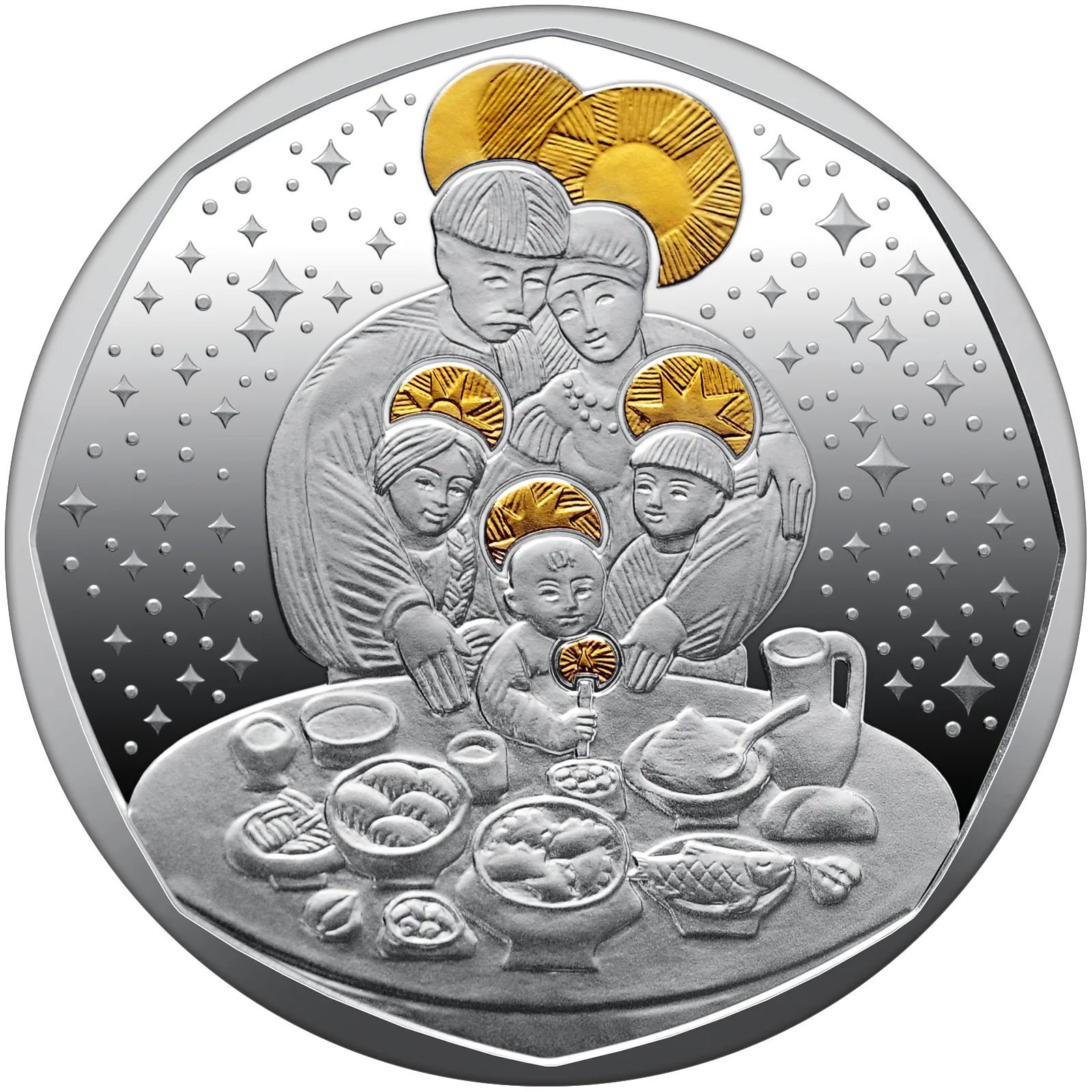 Дух Різдва, 10 грн, 2025 — реверс