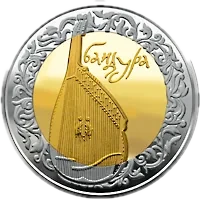 Бандура, 5 грн (біметал), 2003 — реверс