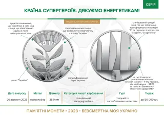 Країна супергероїв. Дякуємо енергетикам!, 5 грн, 2023 — буклет, сторінка 2