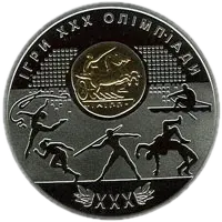 Ігри ХХХ Олімпіади, 10 грн, 2012 — реверс
