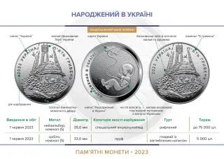 Народжений в Україні у сувенірній упаковці, 5 грн, 2023 — буклет, сторінка 2