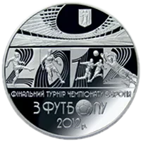 Фінальний турнір чемпіонату Європи з футболу 2012 р., 20 грн, 2011 — реверс