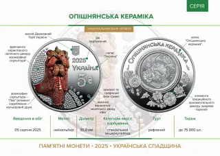 Опішнянська кераміка у сувенірному пакованні, 5 грн, 2025 — буклет, сторінка 2
