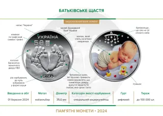 Батьківське щастя у сувенірному пакованні, 5 грн, 2024 — буклет, сторінка 2
