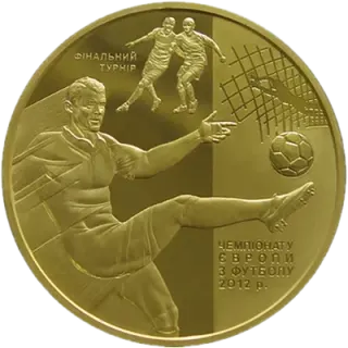Фінальний турнір чемпіонату Європи з футболу 2012 р., 500 грн, 2011 — реверс