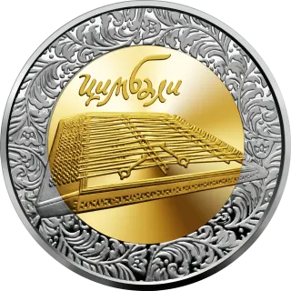 Цимбали, 5 грн (біметал), 2006 — реверс