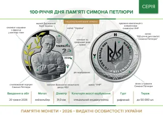 100-річчя дня пам’яті Симона Петлюри у сувенірному пакованні, 2 грн, 2026 — буклет, сторінка 2